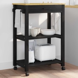 Chariot de cuisine MONZA Noir 60 x 40 x 88,5 cm 532949532949