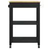Chariot de cuisine MONZA Noir 60 x 40 x 88,5 cm 532949532949