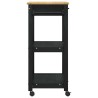 Chariot de cuisine MONZA Noir 60 x 40 x 88,5 cm 532949532949