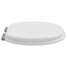 Siège de toilette à fermeture douce Blanc 44 x 38 cm 532950532950