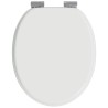 Siège de toilette à fermeture douce Blanc 44 x 38 cm 532950532950