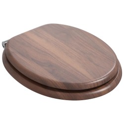 Siège de toilette à fermeture douce Marron 44 x 38 cm 532951532951