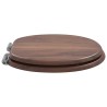 Siège de toilette à fermeture douce Marron 44 x 38 cm 532951532951