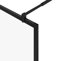 Mur de Douche à L'Italienne Noir 90 x 195 x 0,5 cm 532952532952