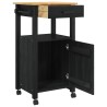 Chariot de cuisine MONZA Noir 48 x 40 x 88,5 cm 532953532953