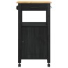 Chariot de cuisine MONZA Noir 48 x 40 x 88,5 cm 532953532953