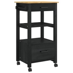 Chariot de cuisine MONZA Noir 48 x 40 x 88,5 cm 532955532955