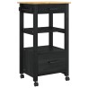Chariot de cuisine MONZA Noir 48 x 40 x 88,5 cm 532955532955