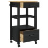 Chariot de cuisine MONZA Noir 48 x 40 x 88,5 cm 532955532955