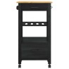 Chariot de cuisine MONZA Noir 48 x 40 x 88,5 cm 532955532955