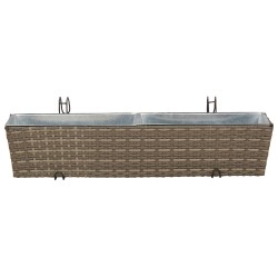 Garde-Corps 2 pcs 80 x 17 x 17 cm Métал 532956532956