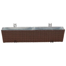 Garde-Corps 2 pcs 80 x 17 x 17 cm Métал 532957532957