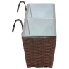 Garde-Corps 2 pcs 80 x 17 x 17 cm Métал 532957532957