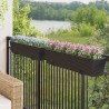 Garde-Corps 2 pcs 80 x 17 x 17 cm Métал 532958532958