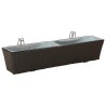 Garde-Corps 2 pcs 80 x 17 x 17 cm Métал 532958532958