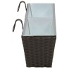 Garde-Corps 2 pcs 80 x 17 x 17 cm Métал 532958532958