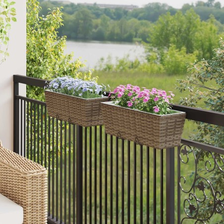 Garde-Corps 2 pcs 50 x 17 x 17 cm Métал 532959532959