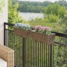 Garde-Corps 2 pcs 50 x 17 x 17 cm Métал 532959532959