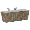 Garde-Corps 2 pcs 50 x 17 x 17 cm Métал 532959532959