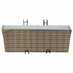 Garde-Corps 2 pcs 50 x 17 x 17 cm Métал 532959532959