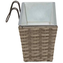 Garde-Corps 2 pcs 50 x 17 x 17 cm Métал 532959532959