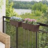 Garde-Corps 2 pcs 50 x 17 x 17 cm Métал 532960532960