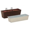 Garde-Corps 2 pcs 50 x 17 x 17 cm Métал 532960532960