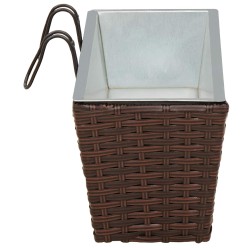 Garde-Corps 2 pcs 50 x 17 x 17 cm Métал 532960532960