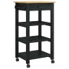 Chariot de cuisine MONZA Noir 48 x 40 x 88,5 cm 532964532964