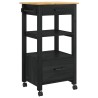Chariot de cuisine MONZA Noir 48 x 40 x 88,5 cm 532967532967