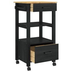 Chariot de cuisine MONZA Noir 48 x 40 x 88,5 cm 532967532967