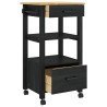 Chariot de cuisine MONZA Noir 48 x 40 x 88,5 cm 532967532967