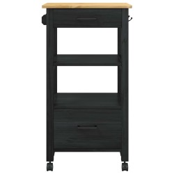 Chariot de cuisine MONZA Noir 48 x 40 x 88,5 cm 532967532967