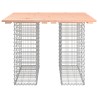 Table de jardin Gabion Design 100x102x72 cm Bois massif Douglas 532983532983
