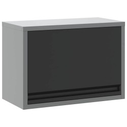 Armoire à outils avec stockage Noir et gris 50 x 25 x 35 cm 532992532992
