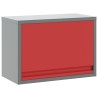 Armoire à outils avec stockage Rouge et Gris 50 x 25 x 35 cm 532993532993