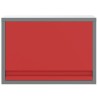 Armoire à outils avec stockage Rouge et Gris 50 x 25 x 35 cm 532993532993