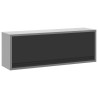 Armoire à outils avec stockage Noir et gris 100 x 25 x 35 cm 532994532994