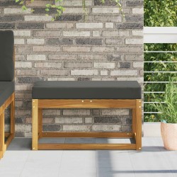 Coussin de Siège d'Extérieur Anthracite 80 x 40 x 8 cm 532998532998