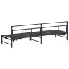 Transat Noir 200 x 62 x 59,5 cm Textilène 533008533008