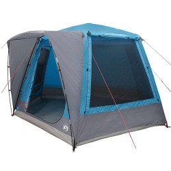Tente de camping Cabane Bleu 420 x 420 x 227 cm Polyester 533013533013