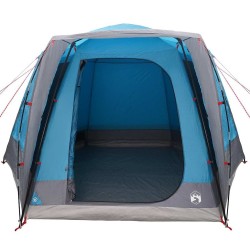 Tente de camping Cabane Bleu 420 x 420 x 227 cm Polyester 533013533013