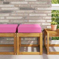 Coussin de Siège d'Extérieur Rose 40 x 40 x 8 cm 533021533021