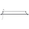 Cadre de store rétractable électrique Anthracite 3,5 x 2 m 533026533026