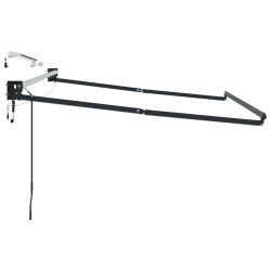 Cadre de store rétractable électrique Anthracite 3,5 x 2 m 533026533026