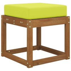 Coussin de Siège d'Extérieur Vert 40 x 40 x 8 cm 533035533035