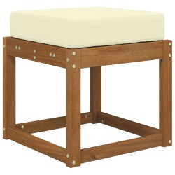 Coussin de Siège d'Extérieur Crème 40 x 40 x 8 cm 533036533036
