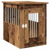 Meuble de cage chien vieux bois 45x62x59 cm bois d'ingénierie 533039533039