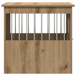 Meuble de cage pour chiens chêne artisanal 45x62x59 cm 533041533041