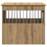 Meuble de cage pour chiens chêne artisanal 64,5x80x71 cm 533042533042